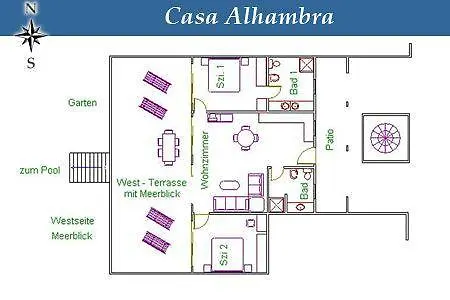Casa Alhambra Finca Sanjuan Batista Guia De Isora דירה Guía de Isora